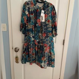Chufy Yindi Silk and Cotton Dress, M, NWT